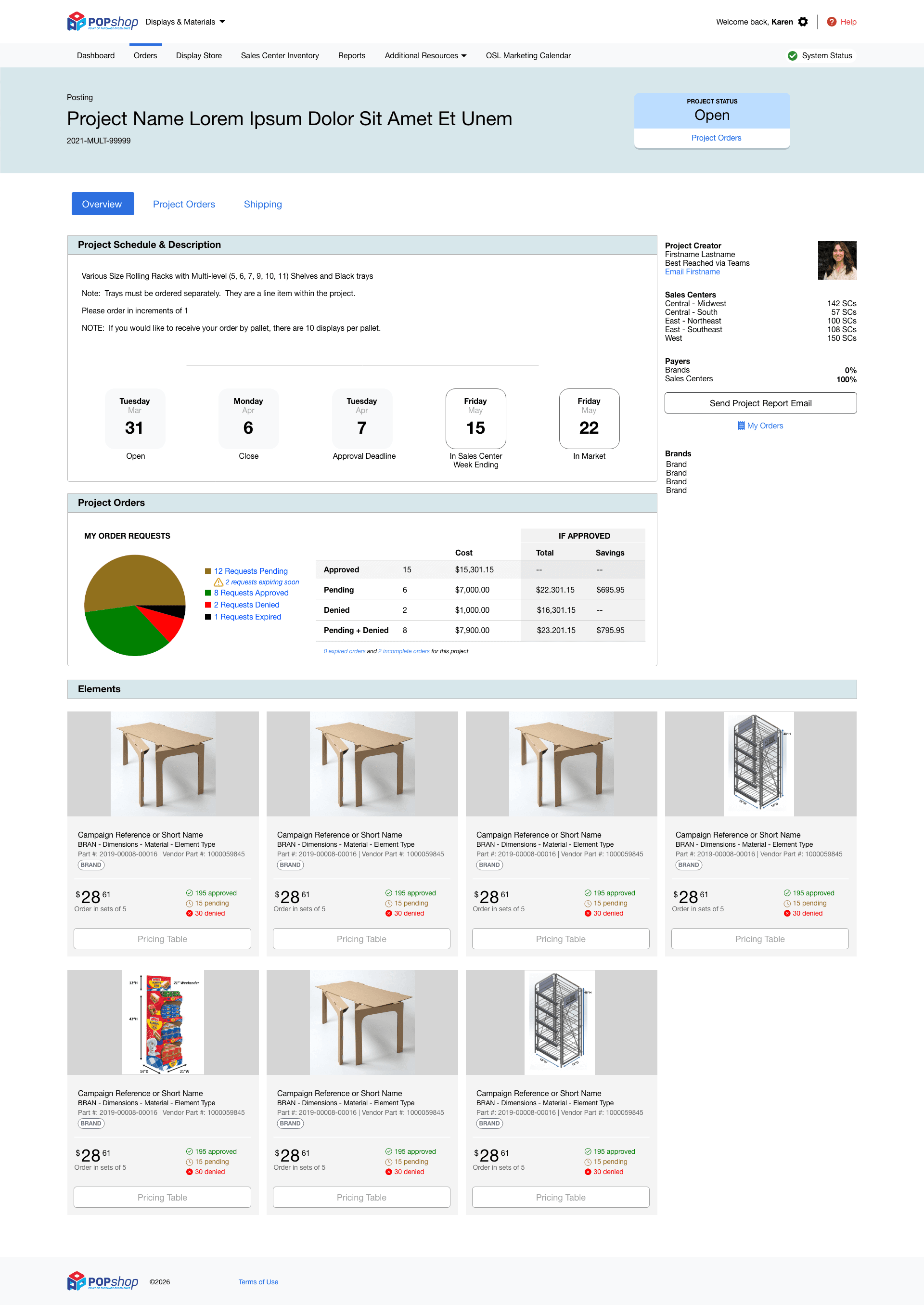 Merchandise Ordering and Warehouse Management System — project image 5